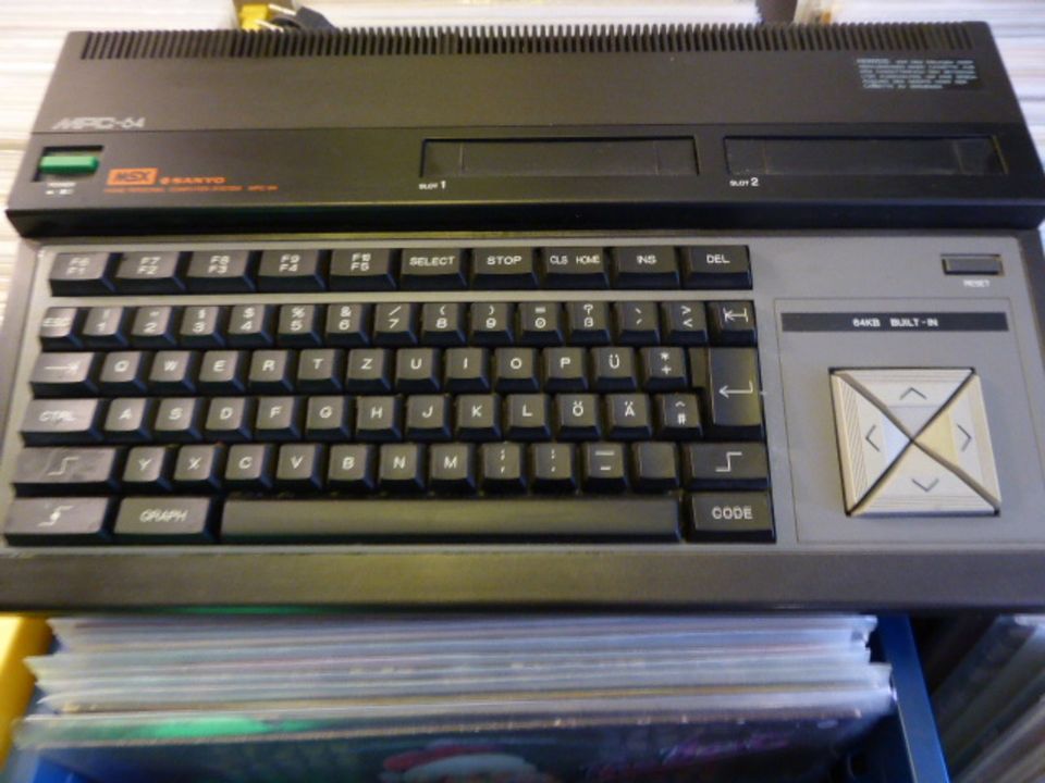 Computer vintage : Sanyo MPC -64 in Berlin