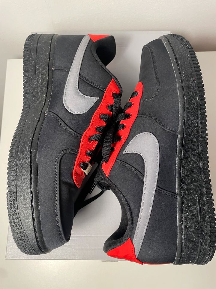 Nike Air Force 1 Sneaker Gr. 40 NEU schwarz rot in Aachen