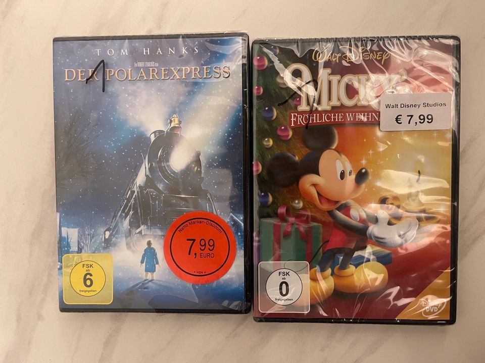 DVD Der Polarexpress / Micky Fröhliche Weihnachten Neu in Crailsheim