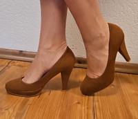 Highheels braun Hohe Schuhe Köln - Blumenberg Vorschau