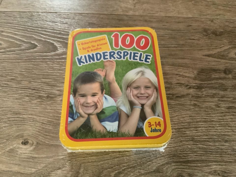 100 Kinderspiele für Geburtstag sowie draußen & drinnen in Dichtelbach