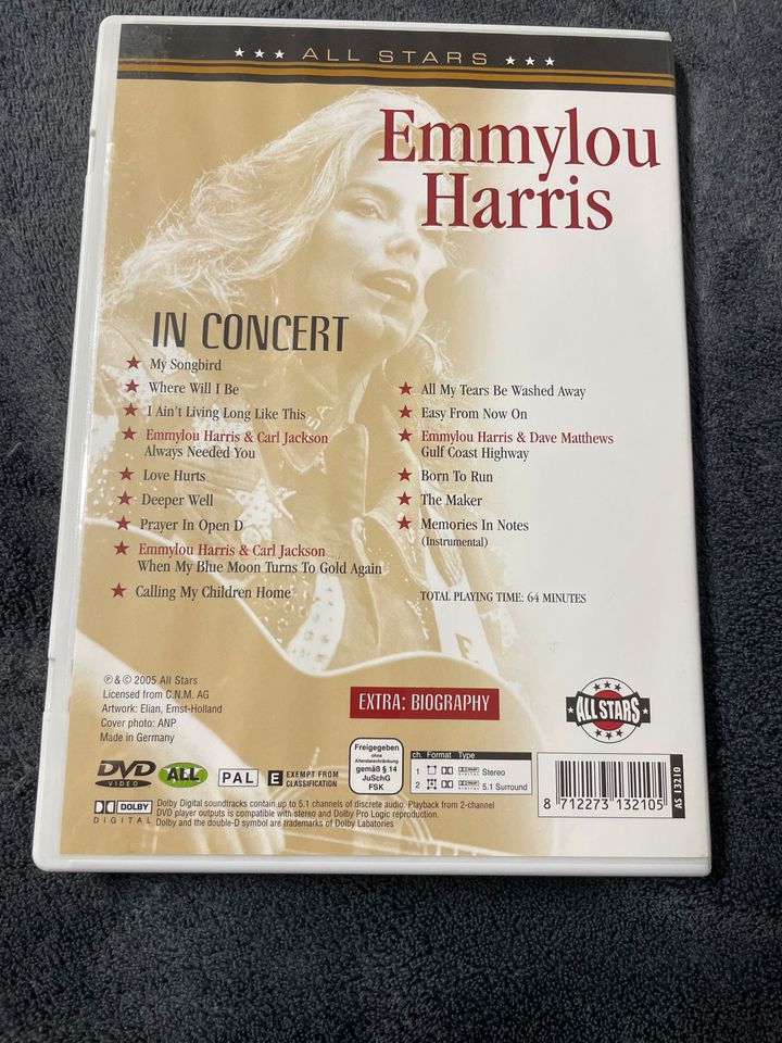 Emmylou Harris Love Hurts in Mönchengladbach