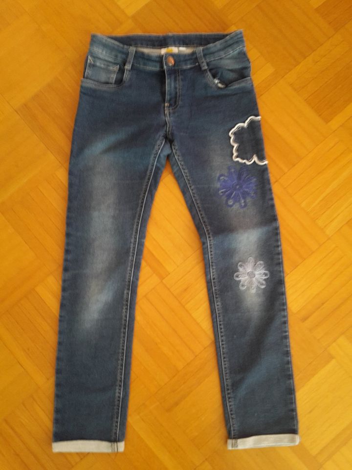 Jeans, Hose, Mädchenhose, Gr. 140 in Thannhausen