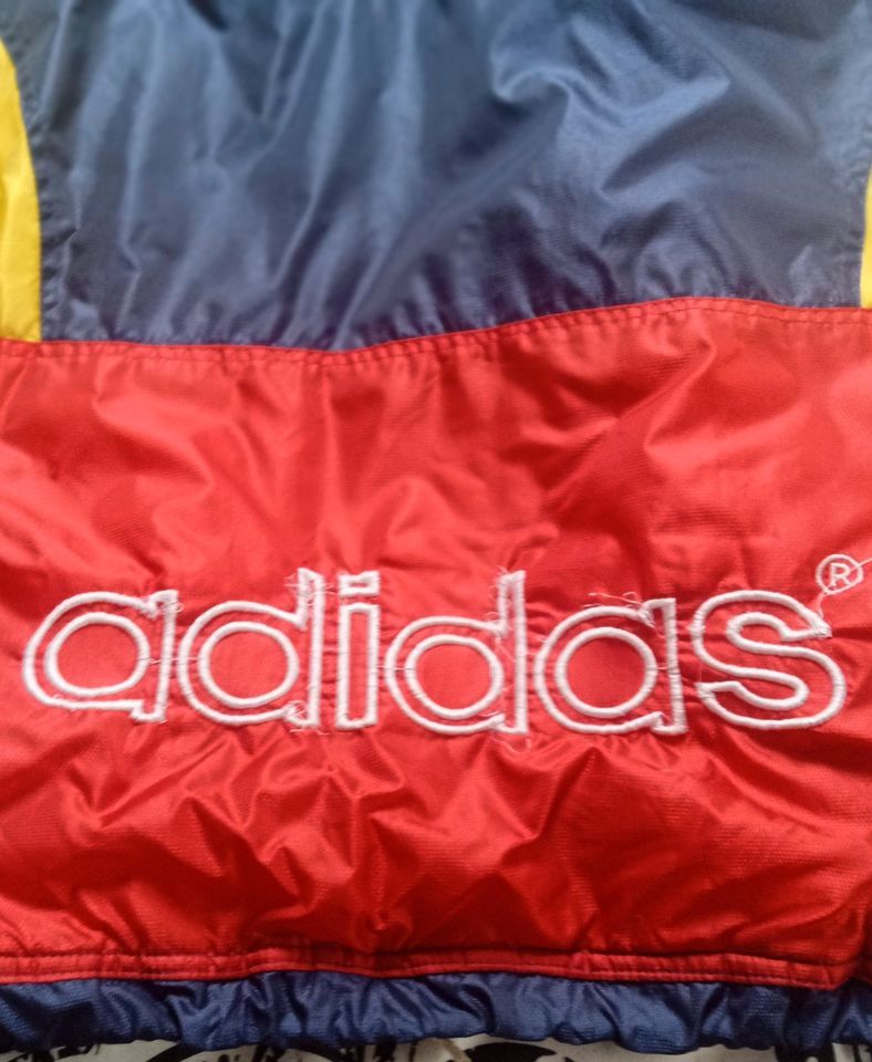 Vintage, seltene Adidas Sportjacke original 80er, 1.Hand in Weissach