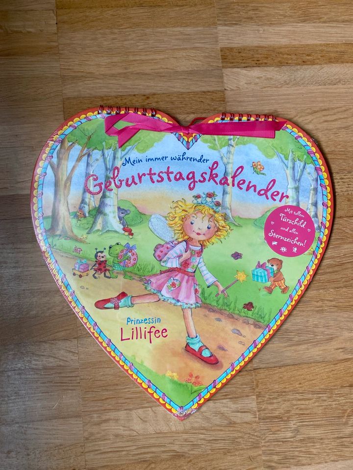 NEU Prinzessin Lillifee Geburtstagskalender mit Türschild in Mülheim (Ruhr)