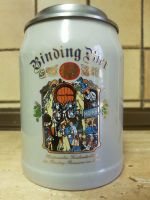 Binding Bier Steingut Bierkrug Zinndeckel 2 Designs 0,5 L Rheinland-Pfalz - Arenrath Vorschau