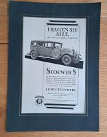 1929 Stoewer 8 Automobil Stettin Oldtimer Classic Car Werbung Bayern - Lindau Vorschau