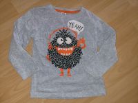 Monster Shirt 110 Langarmshirt Kiki&Koko grau Hessen - Niddatal Vorschau