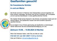 Dringend Gastfamilien gesucht in und um Mainz Rheinland-Pfalz - Mainz Vorschau