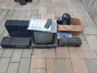 Kofferfernseher Radio Videorecorder Boxen Thüringen - Nobitz Vorschau