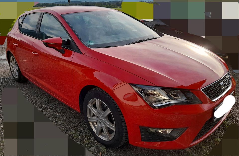 Seat Leon 5F 1.4 TSI (90kW / 122PS) in Halblech