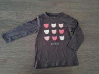 Mädchen Langarm Shirt Gr 104 grau Katzen Nordrhein-Westfalen - Wettringen Vorschau