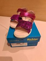 Sandalen von Richter Mädchen pink Glitzer Größe 23 Schleswig-Holstein - Tangstedt  Vorschau