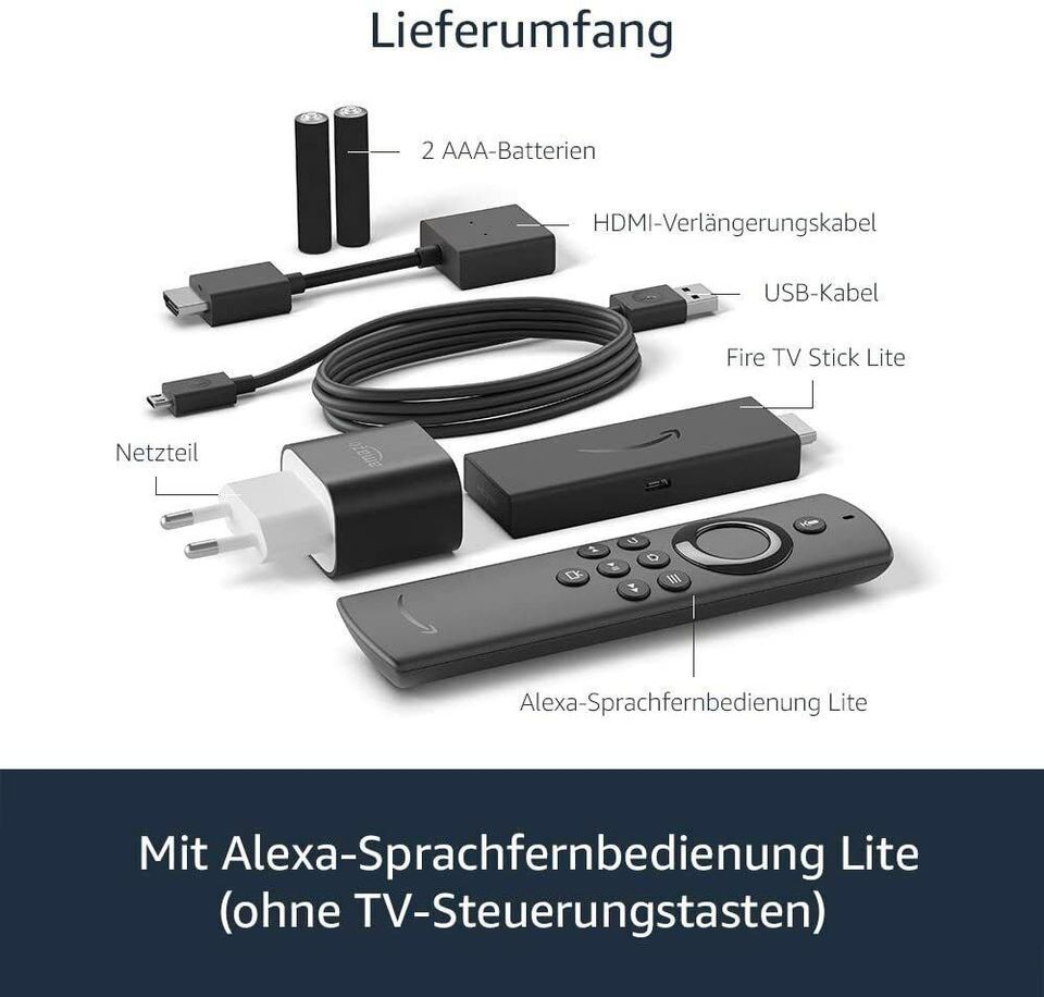 Fire TV Stick Lite mit Alexa-Sprachfernbedienung Lite NEU in Berlin