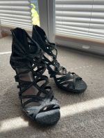 Graue Glitzer Highheels 40 Bayern - Ingolstadt Vorschau