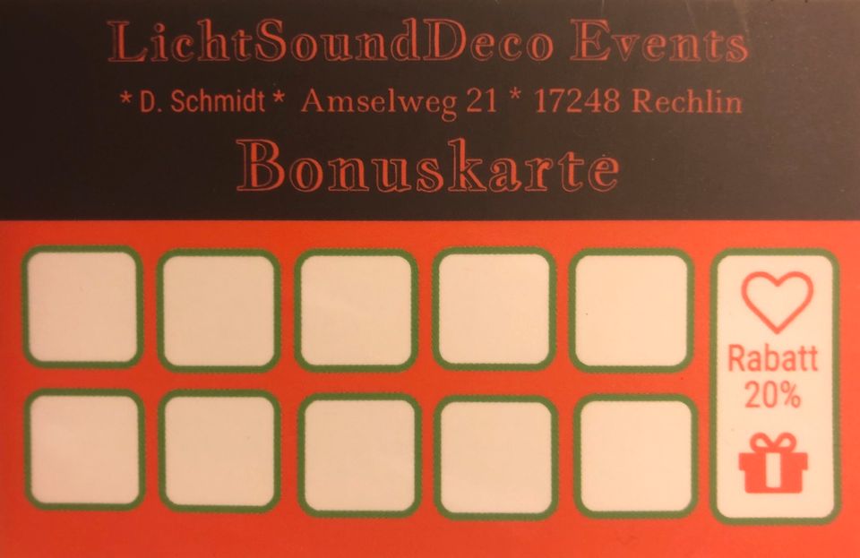 Soundtechnik Verleih in Rechlin