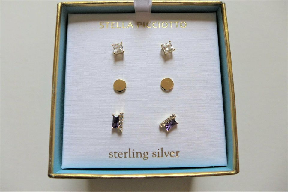 Stella picciotto shop ohrringe sterling silver