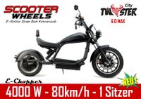 ⚡NEU⚡ e-Chopper Elektromotorrad CitTwister 6.0 Max Schwarz/Matt Rheinland-Pfalz - Bad Kreuznach Vorschau