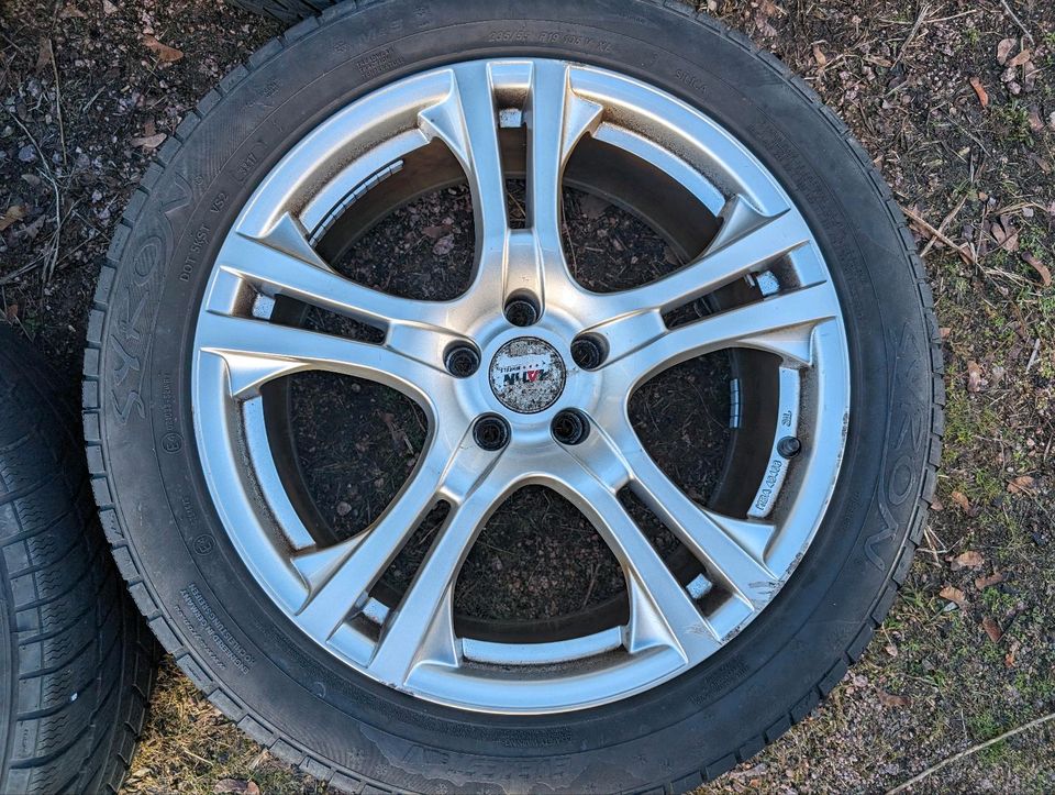 Felgen 19" Platin 5x112 235/55 RP1-8019 Audi Q5 VW in Meißen