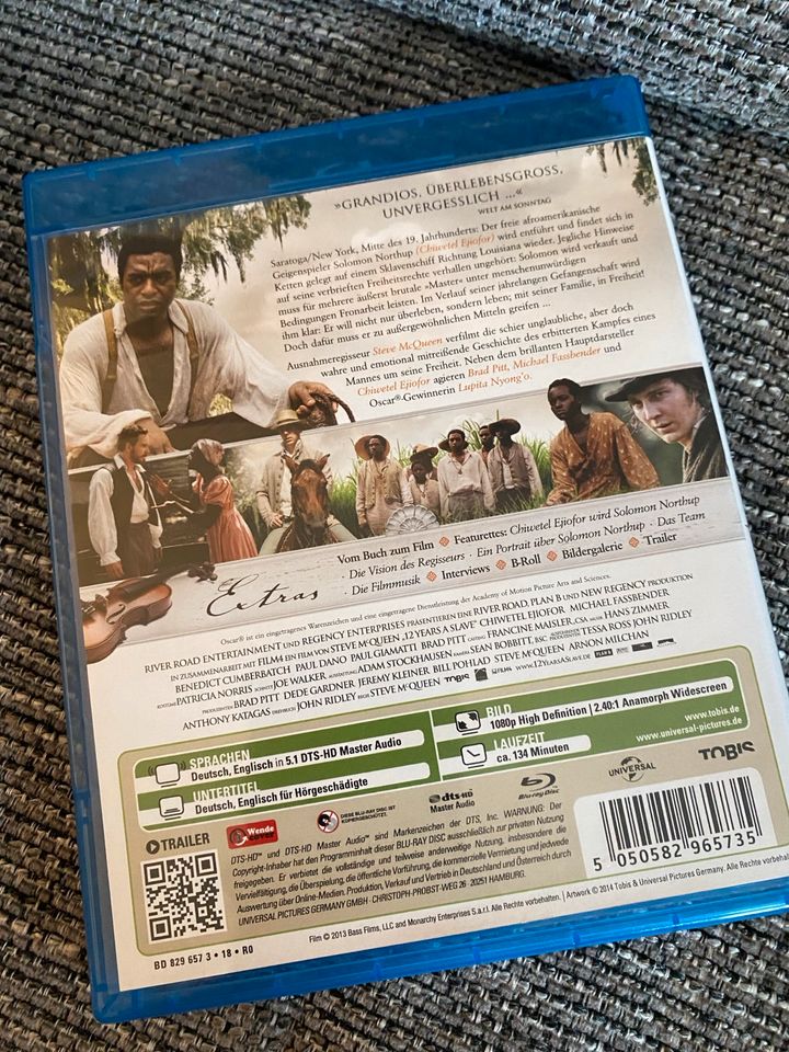 12 Years a Slave Blu-ray Disc. Neu. in Bielefeld