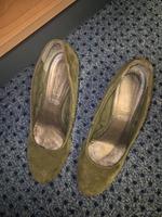 Janet D Grüner Keilabsatz 38 Leder wildleder Nordrhein-Westfalen - Velbert Vorschau