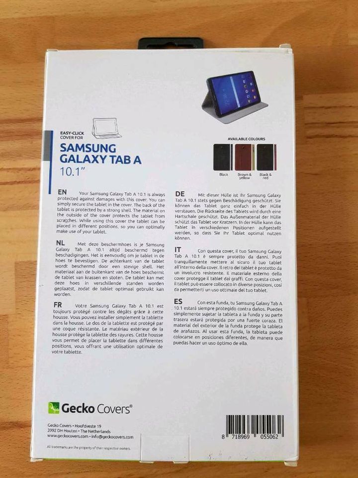 Gecko Cover/Hülle für Samsung Tablet Galaxy Tab A 10.1" in Trostberg