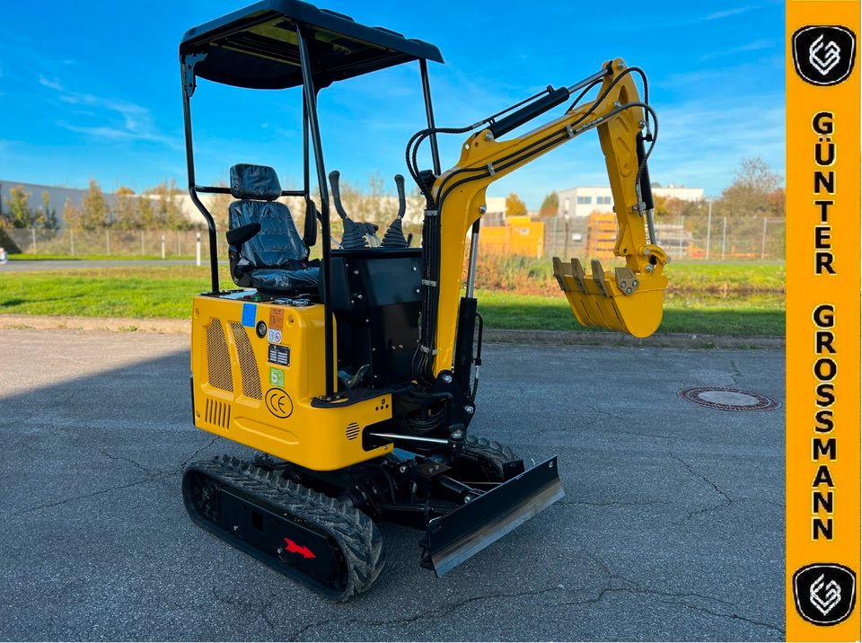 Neu Minibagger GG1100 ‼ Kubota Motor, Knick, Verstel in Weilmünster