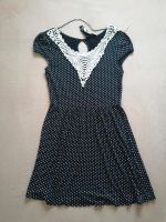 Vintage Kleid schwarz mit weißen Punkten atmosphere Sachsen - Wülknitz Vorschau