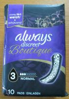 2 x  Always Discreet Boutique 3 normal 10 Pads Einlagen NEU OVP Nordrhein-Westfalen - Neuss Vorschau