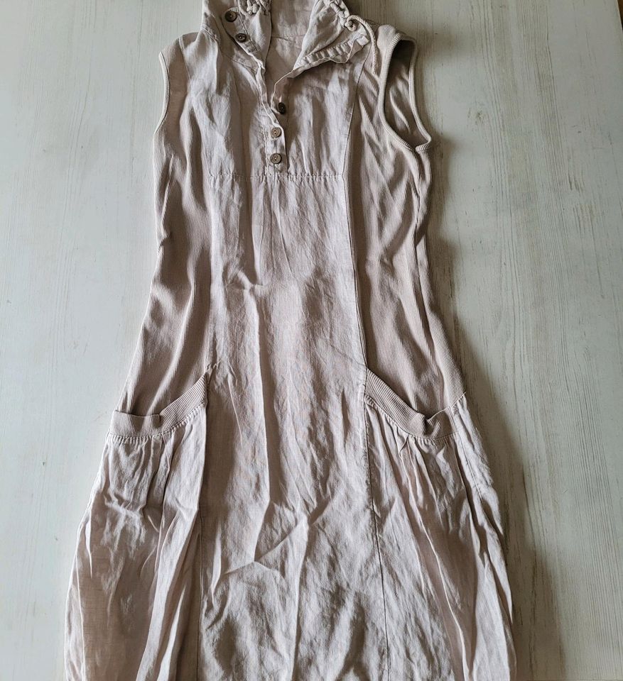 100 % Leinenkleid neu Gr M in Witten