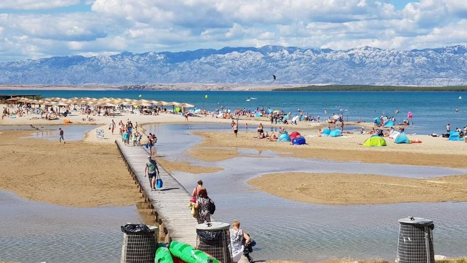 Kroatien Ferienwohnungen in Nin nahe am Strand - Sand - Kies in Nürnberg (Mittelfr)