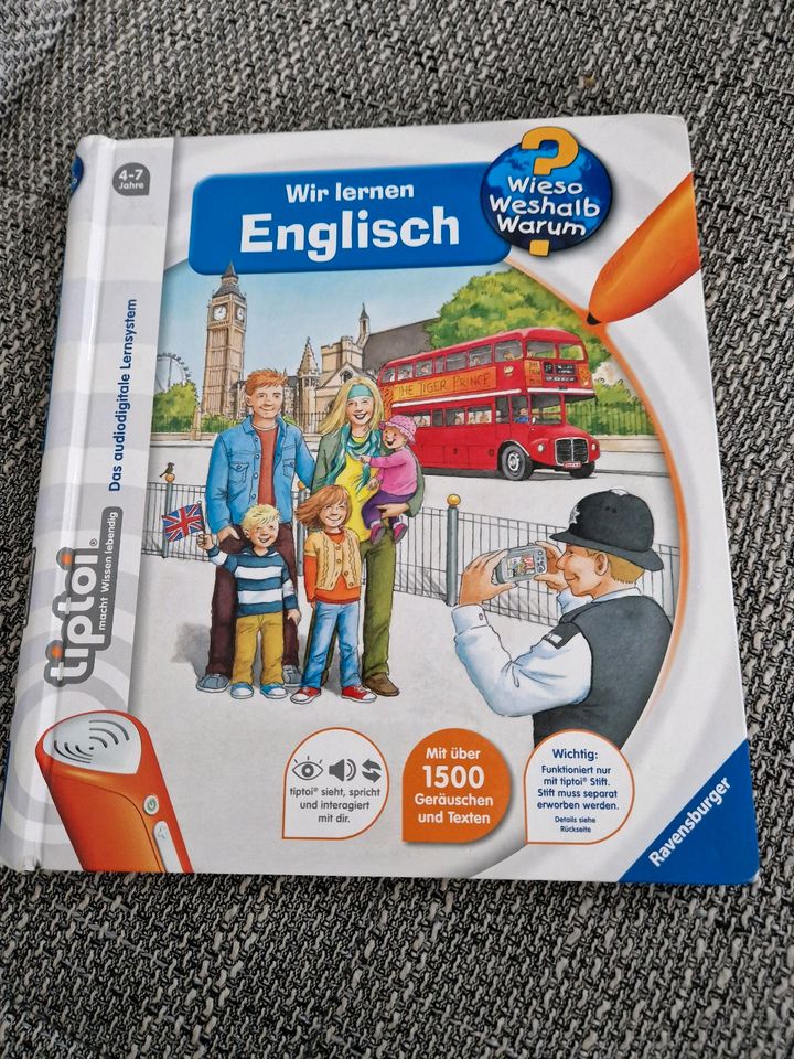 Tiptoi Buch "Wir lernen Englisch" in Hattorf am Harz