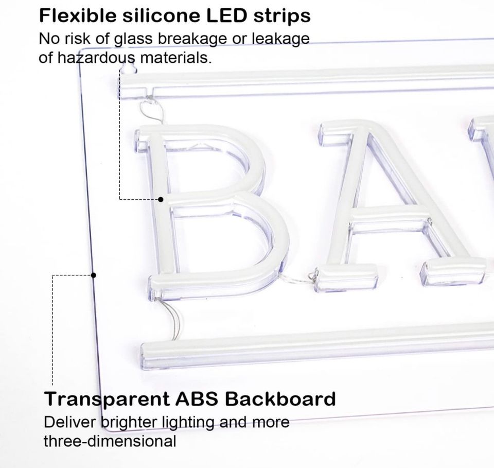 LED Neon Schild Bar Leuchtreklame Bier Lampe Licht Wandleuchte in Bebra