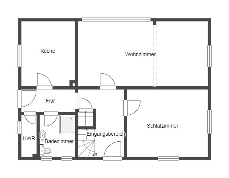 Schönes Einfamilienhaus mit großem Garten und Anbau mit viel Nutzfläche in Lemgo