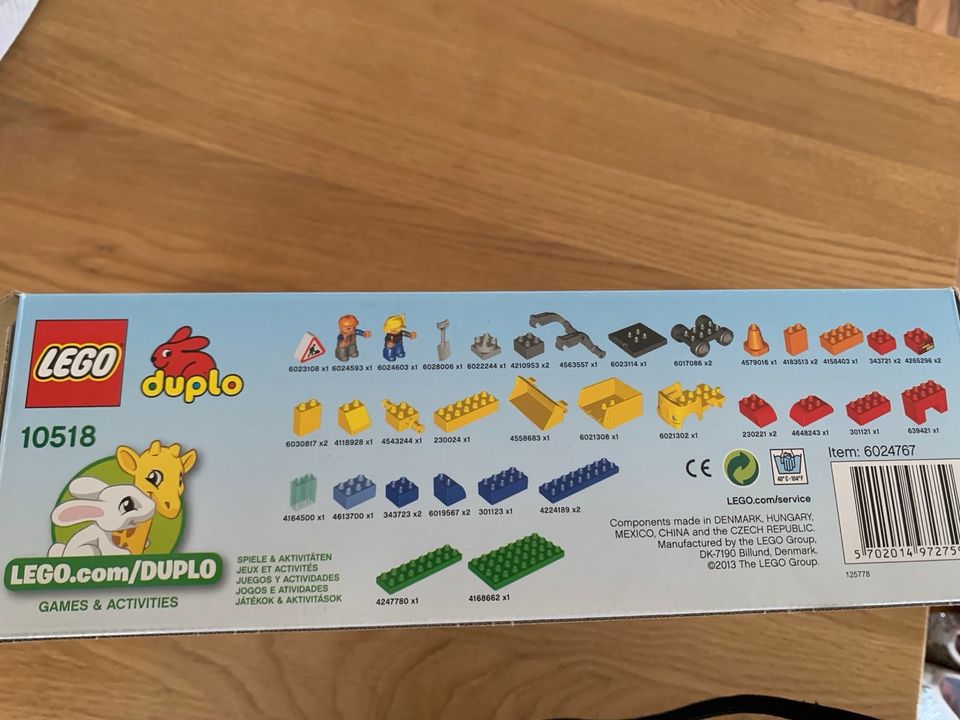 Lego Duplo 10518 Meine erste Baustelle in Wolfsburg