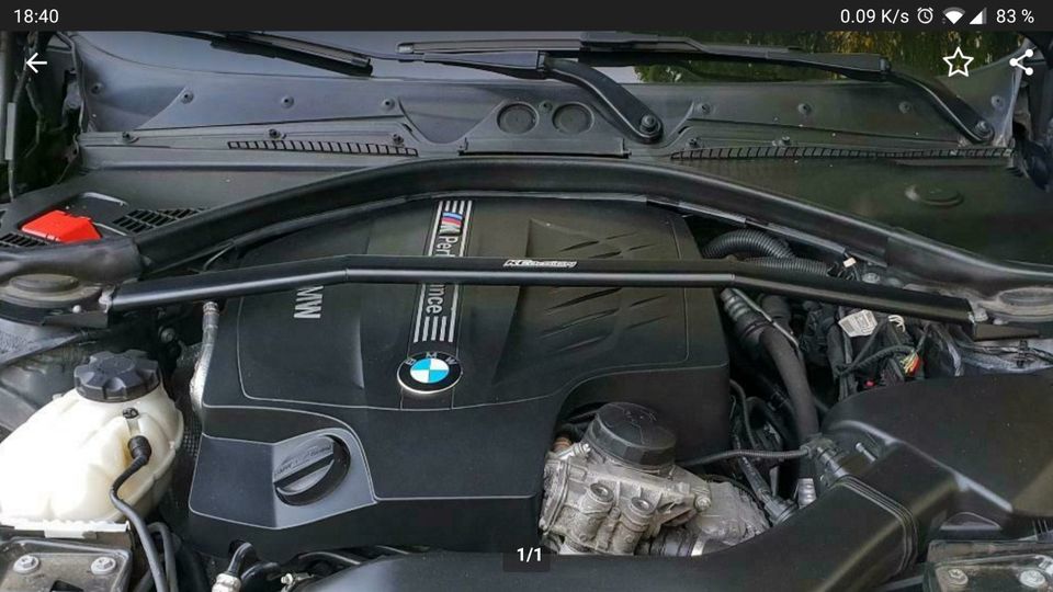 BMW 1er 2er 3er F20 F21 F22 F30 F31 Domstrebe KCDesign in Leipzig