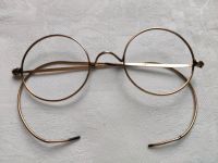 Antiquität vor 1920: Uralt-Brille Gestell, antik, vintage Sachsen - Lauta Vorschau