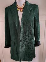 h&m Blazer Damen Jacke grün Muster Sommer 38 Nordrhein-Westfalen - Bad Honnef Vorschau