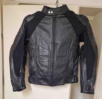 RACER Motorradjacke Leder Louis schwarz 48  NP 539€ Bayern - Augsburg Vorschau