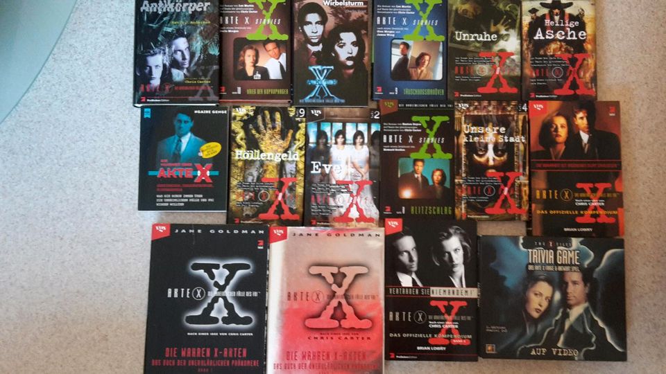 Serie - Akte X - alle Bücher in Bad Lauterberg im Harz