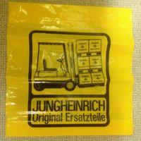 Plastiktasche " Jungheinrich Original Ersatzteile " Sachsen-Anhalt - Merseburg Vorschau