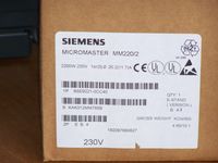 Frequenzumrichter Siemens Micromaster Mecklenburg-Vorpommern - Neubrandenburg Vorschau