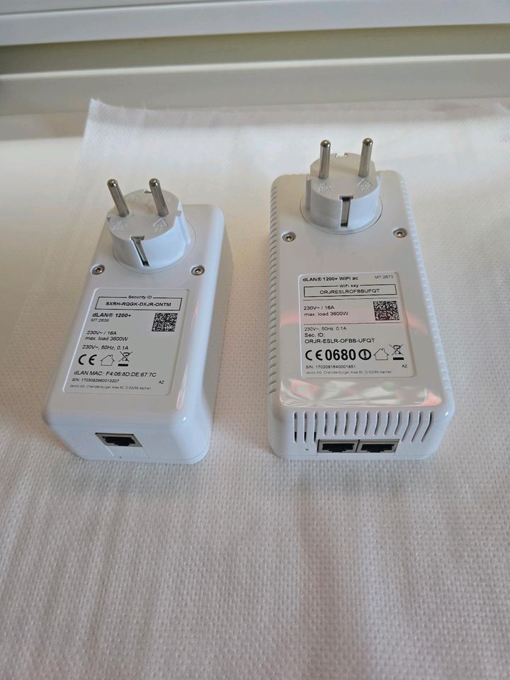 DEVOLO 1200+ DLAN POWERLINE Starter KIT WIFI / WLAN ac in Dingelstedt am Huy