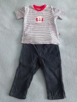 T-Shirt von Hansekind und Hose von baby club, Gr. 74/80 Sachsen - Bernsdorf Vorschau