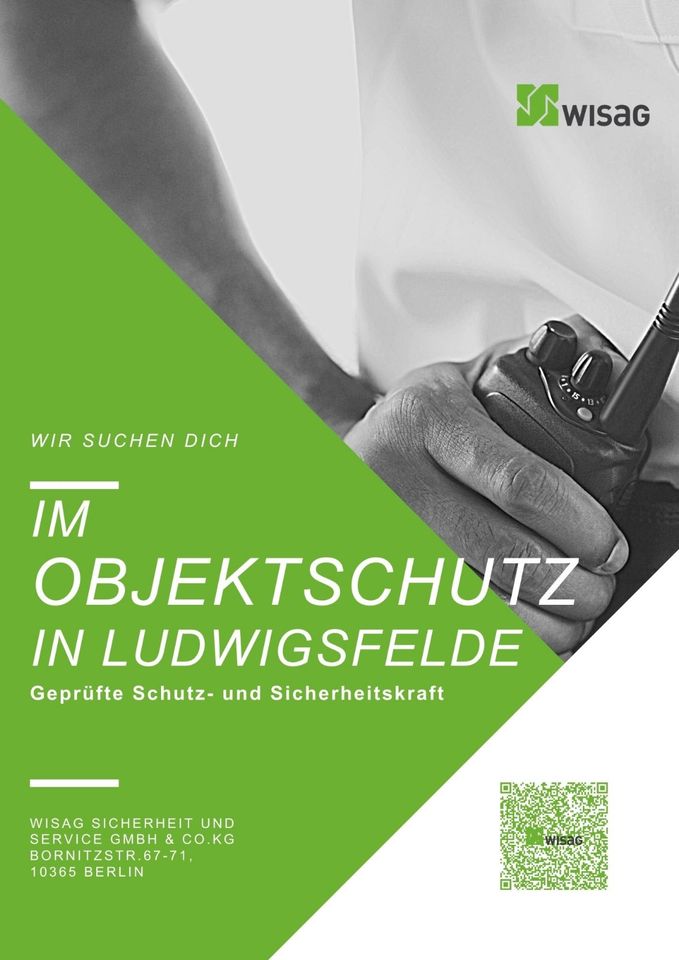 Sicherheitsmitarbeiter - GSSK in Ludwigsfelde | kurze Probezeit in Ludwigsfelde