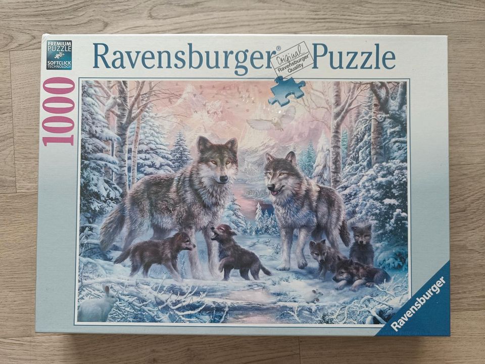 Ravensburger Arktische Wölfe Puzzle 1000 Teile Neu in Nürnberg (Mittelfr)
