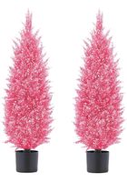 Weihnachtsbaum rosa Bayern - Naila Vorschau