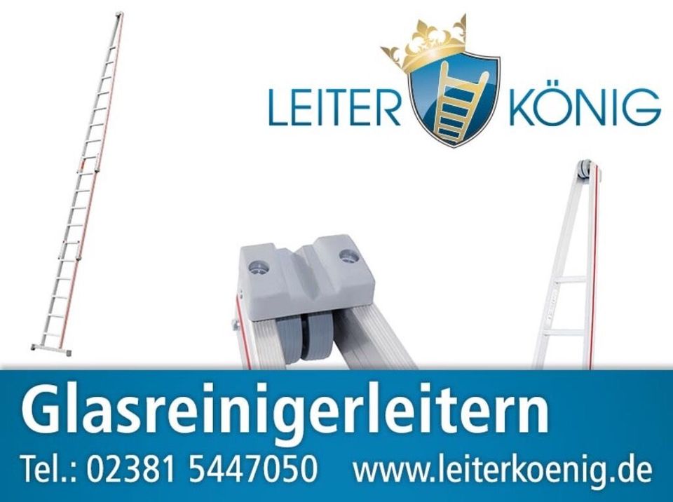 ⭐️ Glasreinigerleiter ⭐️ Fensterputzerleiter ⭐ 2 - 4 Teile Hymer in Hamm