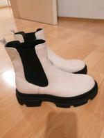 Stiefeletten creme-weiß Köln - Köln Merheim Vorschau