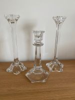 Kerzenhalter/Kerzenständer aus Kristallglas / Vintage Hessen - Flörsheim am Main Vorschau